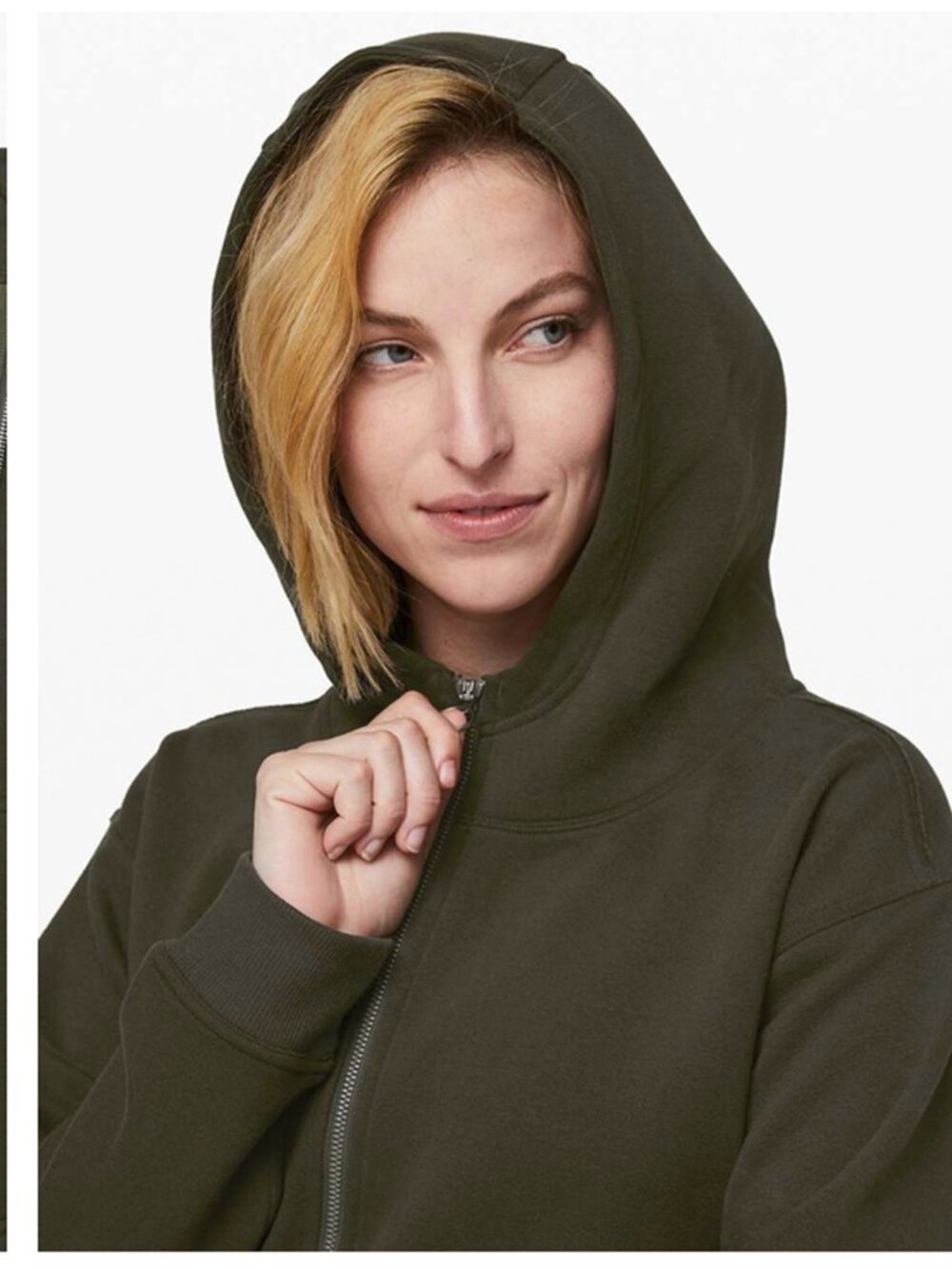 Lululemon All Your Hoodie in Dark Olive (XS)